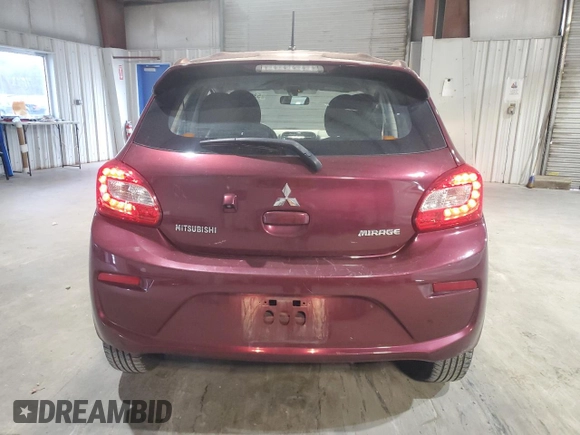 2018 Mitsubishi Mirage ES с VIN ML32A3HJ1JH004049, выставлен на аукционе Copart как лот 53874285 с пробегом 48 046 миль миль и Списание • Salvage title. История ставок и продаж доступна на DreamBid. Изображение 6.