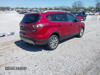2017 Ford Escape Titanium with VIN 1FMCU0J93HUB20552, listed as a IAAI auction lot 41994433 with 55,772 mi miles. Bid and sale history available at carsss.com. Image 4.
