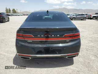 2020 Genesis G90 Ultimate with VIN KMTF54PH1LU076923, listed as a Copart auction lot 55794235 with 43,618 mi miles and Clean Title. Bid and sale history available at carsss.com. Image 6.