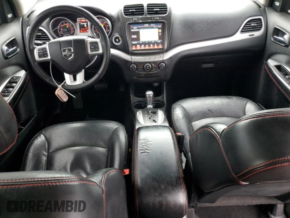 2015 Dodge Journey R/T z VIN 3C4PDDEG7FT701176, wystawiony jako Copart lot #43265675 z przebiegiem 105 160 mil mil oraz Szkoda całkowita • Salvage title. Historia ofert i sprzedaży dostępna na DreamBid. Obrazek 8.