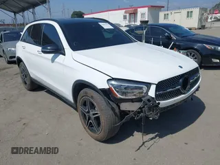 2021 Mercedes-Benz GLC 300 with VIN W1N0G8DB5MV276777, listed as a IAAI auction lot 42451723 with 71,022 mi miles and . Bid and sale history available at DreamBid. Image 1.
