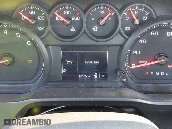 2020 Chevrolet Silverado 1500 Work Truck with VIN 3GCNWAEF2LG263811, listed as a IAAI auction lot 41201584 with 40,165 mi miles and . Bid and sale history available at DreamBid. Image 7.