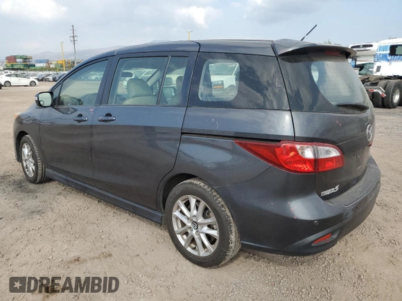 2015 Mazda 5 Touring with VIN JM1CW2CL5F0185622, listed as a Copart auction lot 86404414 with 59,586 mi miles and Salvage Title. Bid and sale history available at carsss.com. Image 2.