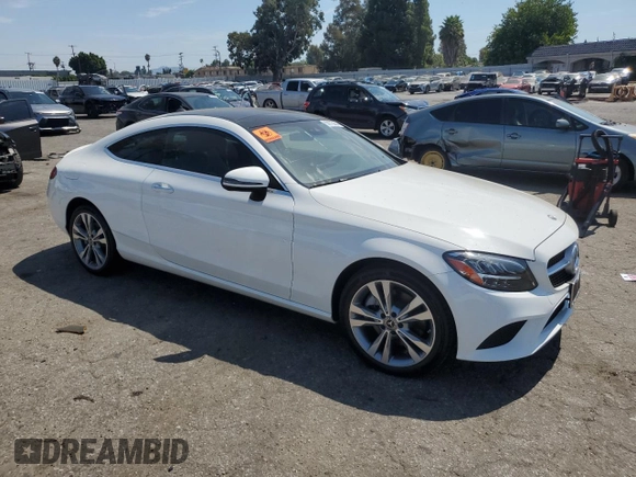 2023 Mercedes-Benz C 300 with VIN W1KWJ8DB1PG128546, listed as a Copart auction lot 69975884 with Not Provided miles and Salvage Title. Bid and sale history available at DreamBid. Image 4.