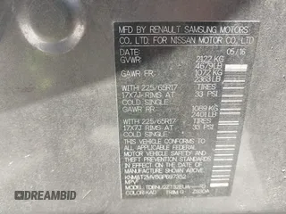 2016 Nissan Rogue SV z VIN KNMAT2MV8GP697352, wystawiony jako IAAI lot #41948298 z przebiegiem 79 119 mil mil oraz . Historia ofert i sprzedaży dostępna na DreamBid. Obrazek 9.
