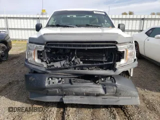 2018 Ford F-150 XL with VIN 1FTMF1CB7JFB12392, listed as a Copart auction lot 49293455 with 172,919 mi miles and Salvage Title. Bid and sale history available at carsss.com. Image 5.