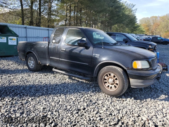 2002 Ford F-150 XL with VIN 1FTRX17L42NB06983, listed as a Copart auction lot 54172855 with 150,243 mi miles and Salvage title. Bid and sale history available at DreamBid. Image 4.