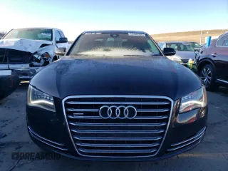2013 Audi A8 L 3.0L with VIN WAURGAFD2DN008190, listed as a Copart auction lot 43369565 with 0 mi miles and Salvage Title. Bid and sale history available at carsss.com. Image 5.