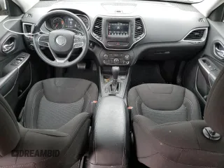 2019 Jeep Cherokee Latitude with VIN 1C4PJLCB4KD265025, listed as a Copart auction lot 52199655 with 36,294 mi miles and Salvage Title. Bid and sale history available at carsss.com. Image 8.