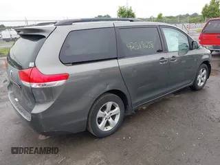 2012 Toyota Sienna LE AAS with VIN 5TDKK3DC9CS176135, listed as a IAAI auction lot 42518638 with 171,716 mi miles and . Bid and sale history available at DreamBid. Image 4.