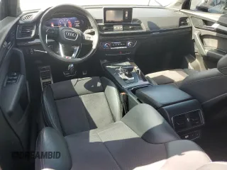2018 Audi SQ5 Premium Plus с VIN WA1A4AFY2J2070806, выставлен на аукционе Copart как лот 57590675 с пробегом 62 087 миль миль и Списание • Salvage title. История ставок и продаж доступна на DreamBid. Изображение 8.