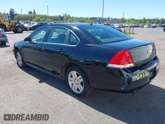 2014 Chevrolet Impala LT with VIN 2G1WB5E30E1166401, listed as a IAAI auction lot 42071504 with 158,813 mi miles and . Bid and sale history available at DreamBid. Image 3.