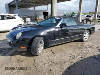 2005 Ford Thunderbird Deluxe z VIN 1FAHP60A65Y108129, wystawiony jako Copart lot #75660894 z przebiegiem Nie podano mil oraz Szkoda całkowita • Salvage title. Historia ofert i sprzedaży dostępna na DreamBid. Obrazek 1.