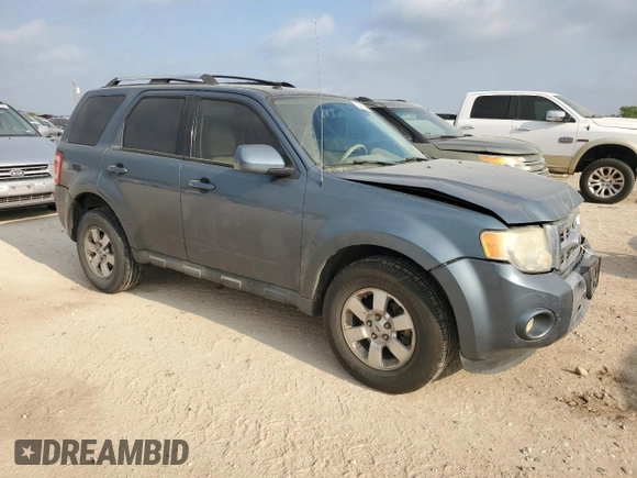 2011 Ford Escape Limited with VIN 1FMCU9EG6BKA76255, listed as a Copart auction lot 53885645 with 242,236 mi miles and Salvage Title. Bid and sale history available at carsss.com. Image 4.