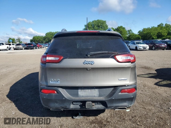 2018 Jeep Cherokee Latitude Plus z VIN 1C4PJMLX0JD622295, wystawiony jako Copart lot #57679075 z przebiegiem 123 743 mil mil oraz Szkoda całkowita • Salvage title. Historia ofert i sprzedaży dostępna na DreamBid. Obrazek 6.