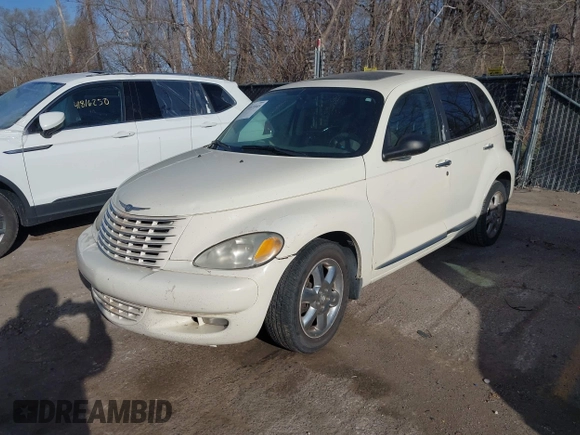2005 Chrysler PT Cruiser Limited with VIN 3C8FY68855T601915, listed as a IAAI auction lot 41671045 with 177,044 mi miles and . Bid and sale history available at DreamBid. Image 2.
