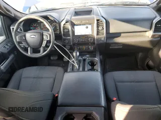 2018 Ford F-150 XL with VIN 1FTEX1EP6JKE53624, listed as a Copart auction lot 55498145 with 92,438 mi miles and Salvage Title. Bid and sale history available at DreamBid. Image 8.