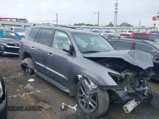 2014 Lexus LX 570 z VIN JTJHY7AX3E4135437, wystawiony jako IAAI lot #42113839 z przebiegiem 171 260 mil mil oraz . Historia ofert i sprzedaży dostępna na DreamBid. Obrazek 1.
