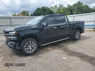 2022 Chevrolet Silverado 1500 High Country with VIN 3GCUYHEDXNG136093, listed as a Copart auction lot 71680514 with 47,598 mi miles and Clean Title. Bid and sale history available at DreamBid. Image 1.