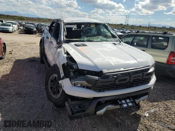 2024 Ford Ranger Raptor with VIN 1FTER4LRXRLE22981, listed as a Copart auction lot 71223444 with 0 mi miles and Salvage Title. Bid and sale history available at carsss.com. Image 5.