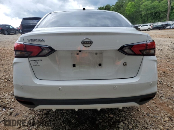 2023 Nissan Versa S with VIN 3N1CN8DVXPL874293, listed as a Copart auction lot 60041525 with 8,332 mi miles and Salvage title. Bid and sale history available at DreamBid. Image 6.