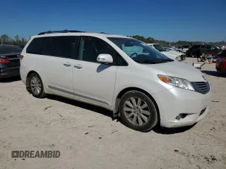 2014 Toyota Sienna XLE with VIN 5TDYK3DCXES470334, listed as a Copart auction lot 49579925 with 146,837 mi miles and Salvage Title. Bid and sale history available at DreamBid. Image 4.