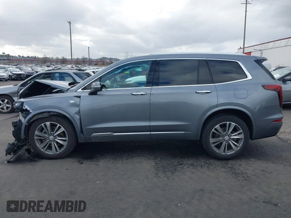 2021 Cadillac XT6 Premium Luxury with VIN 1GYKPDRS2MZ228111, listed as a IAAI auction lot 41671112 with 45,980 mi miles. Bid and sale history available at carsss.com. Image 14.