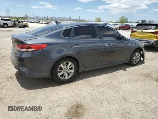 2017 Kia Optima LX with VIN KNAGT4L36H5179062, listed as a Copart auction lot 62503565 with 151,231 mi miles and Salvage title. Bid and sale history available at DreamBid. Image 3.