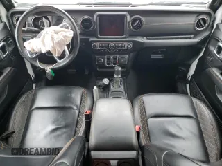 2021 Jeep Wrangler Unlimited Sahara with VIN 1C4HJXEG1MW504154, listed as a Copart auction lot 51131825 with 29,146 mi miles and Salvage title. Bid and sale history available at DreamBid. Image 8.