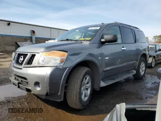 2014 Nissan Armada SV z VIN 5N1AA0NC0EN605548, wystawiony jako Copart lot #46471925 z przebiegiem 113 128 mil mil oraz Szkody całkowita. Historia ofert i sprzedaży dostępna na DreamBid. Obrazek 1.