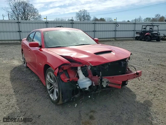 2021 Dodge Charger R/T with VIN 2C3CDXCT7MH584127, listed as a Copart auction lot 46038425 with 69,004 mi miles and Salvage Title. Bid and sale history available at carsss.com. Image 10.
