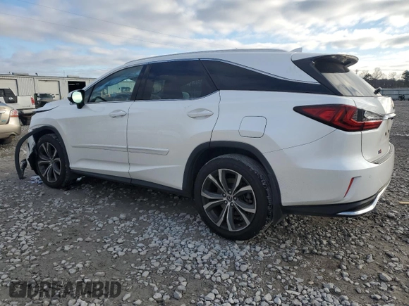 2020 Lexus RX 350L with VIN JTJHZKFA1L2025046, listed as a Copart auction lot 41507595 with 53,007 mi miles and Salvage title. Bid and sale history available at DreamBid. Image 2.