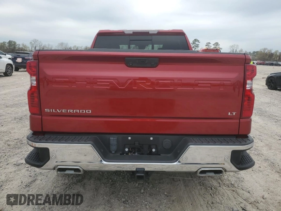 2023 Chevrolet Silverado 1500 LT with VIN 1GCUDDE85PZ194686, listed as a Copart auction lot 86562844 with 0 mi miles and Salvage Title. Bid and sale history available at carsss.com. Image 6.