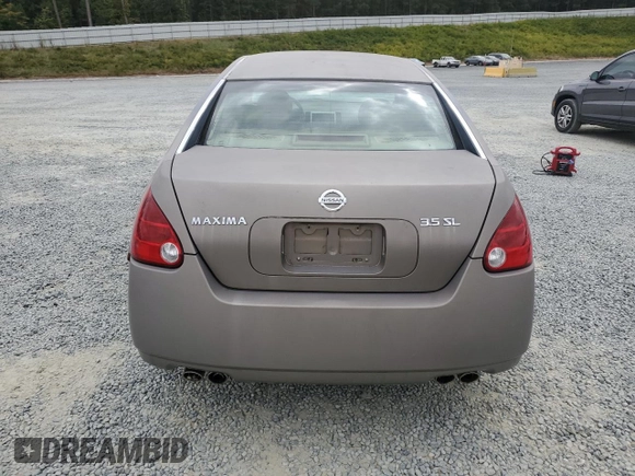 2004 Nissan Maxima SE with VIN 1N4BA41E34C870603, listed as a Copart auction lot 76314524 with 174,147 mi miles and Salvage Title. Bid and sale history available at carsss.com. Image 6.
