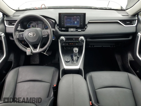 2022 Toyota RAV4 Hybrid XLE Premium with VIN 2T3B6RFV5NW034498, listed as a Copart auction lot 62395105 with 10,590 mi miles and Clean title. Bid and sale history available at DreamBid. Image 8.