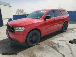 2016 Dodge Durango R/T with VIN 1C4SDHCT6GC322717, listed as a Copart auction lot 51536175 with 158,523 mi miles and Clean Title. Bid and sale history available at carsss.com. Image 1.