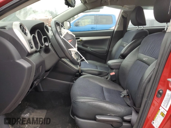2009 Pontiac Vibe GT with VIN 5Y2SR67069Z427148, listed as a Copart auction lot 78658514 with 129,399 mi miles and Non Repairable. Bid and sale history available at carsss.com. Image 7.