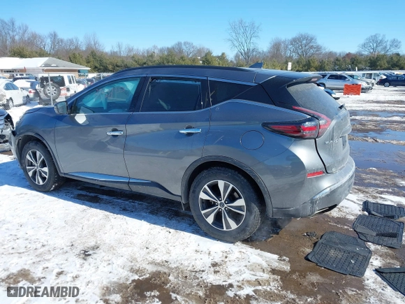 2023 Nissan Murano SV with VIN 5N1AZ2BS7PC123187, listed as a IAAI auction lot 41631296 with 63,963 mi miles. Bid and sale history available at carsss.com. Image 15.