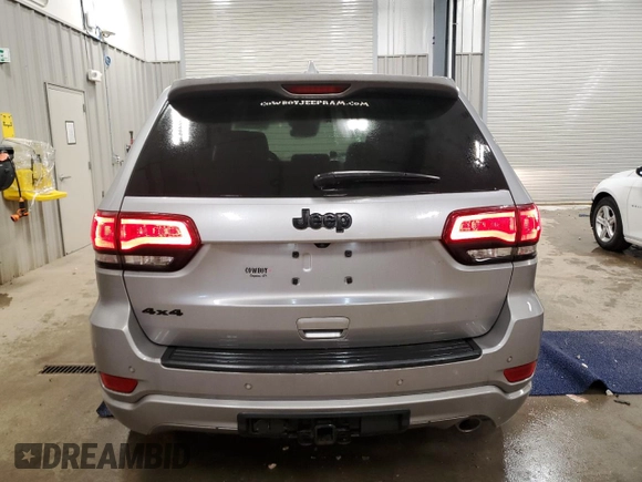 2020 Jeep Grand Cherokee Altitude z VIN 1C4RJFAG1LC374784, wystawiony jako Copart lot #48811295 z przebiegiem 185 345 mil mil oraz Szkoda całkowita • Salvage title. Historia ofert i sprzedaży dostępna na DreamBid. Obrazek 6.