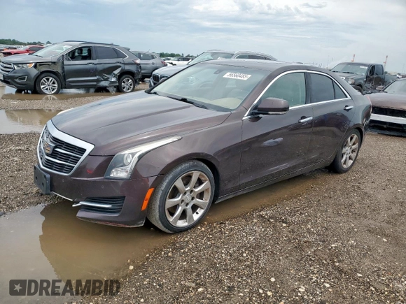 2016 Cadillac ATS Luxury Collection RWD z VIN 1G6AB5RX5G0105478, wystawiony jako Copart lot #56560485 z przebiegiem 184 384 mil mil oraz Szkoda całkowita • Salvage title. Historia ofert i sprzedaży dostępna na DreamBid. Obrazek 1.