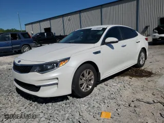 2016 Kia Optima LX with VIN KNAGT4L38G5102045, listed as a Copart auction lot 49318045 with 141,258 mi miles and Salvage Title. Bid and sale history available at carsss.com. Image 1.