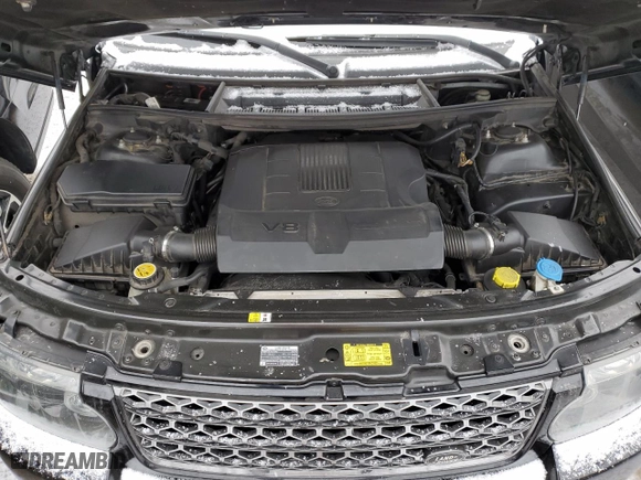 2012 Land Rover Range Rover HSE with VIN SALME1D46CA377381, listed as a Copart auction lot 44067365 with 163,735 mi miles and Salvage Title. Bid and sale history available at carsss.com. Image 11.
