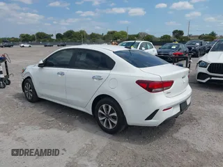 2023 Kia Rio S with VIN 3KPA24ADXPE612862, listed as a IAAI auction lot 41734457 with 20,913 mi miles. Bid and sale history available at carsss.com. Image 3.