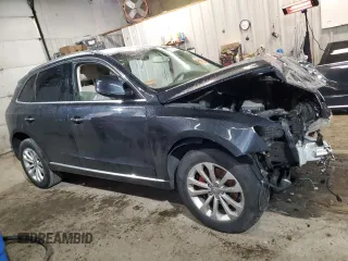 2015 Audi Q5 Premium with VIN WA1CFAFP2FA104315, listed as a Copart auction lot 51777475 with Not provided miles and Salvage title. Bid and sale history available at DreamBid. Image 4.