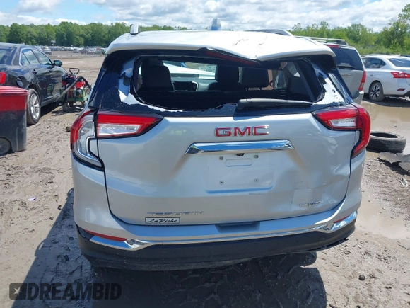 2022 GMC Terrain SLT with VIN 3GKALVEV7NL124066, listed as a IAAI auction lot 42341802 with 45,514 mi miles and . Bid and sale history available at DreamBid. Image 16.