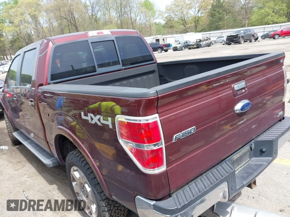 2010 Ford F-150 XL with VIN 1FTFW1EV9AFD22539, listed as a IAAI auction lot 41859714 with 233,079 mi miles. Bid and sale history available at carsss.com. Image 3.