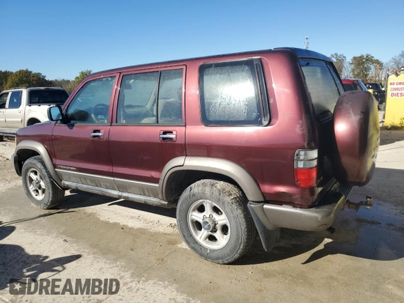 2000 Isuzu Trooper S with VIN JACDJ58X1Y7J18525, listed as a Copart auction lot 78718494 with 196,166 mi miles and Clean title. Bid and sale history available at DreamBid. Image 2.