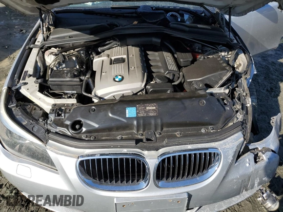 2006 BMW 5 Series 530xi with VIN WBANF73556CU19776, listed as a Copart auction lot 41845545 with Not Provided miles and Salvage Title. Bid and sale history available at DreamBid. Image 12.