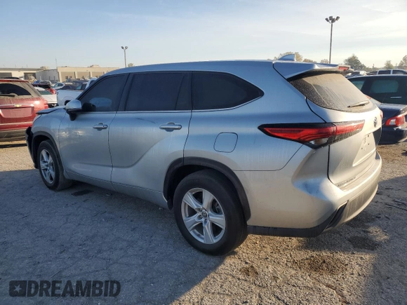 2020 Toyota Highlander L z VIN 5TDCZRAH4LS507190, wystawiony jako Copart lot #76805574 z przebiegiem Nie podano mil oraz Szkoda całkowita • Salvage title. Historia ofert i sprzedaży dostępna na DreamBid. Obrazek 2.