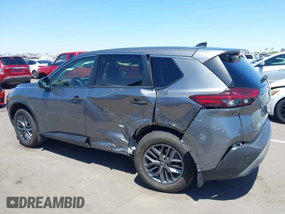 2023 Nissan Rogue S with VIN JN8BT3AA7PW410167, listed as a IAAI auction lot 42277761 with 41,894 mi miles and . Bid and sale history available at DreamBid. Image 6.